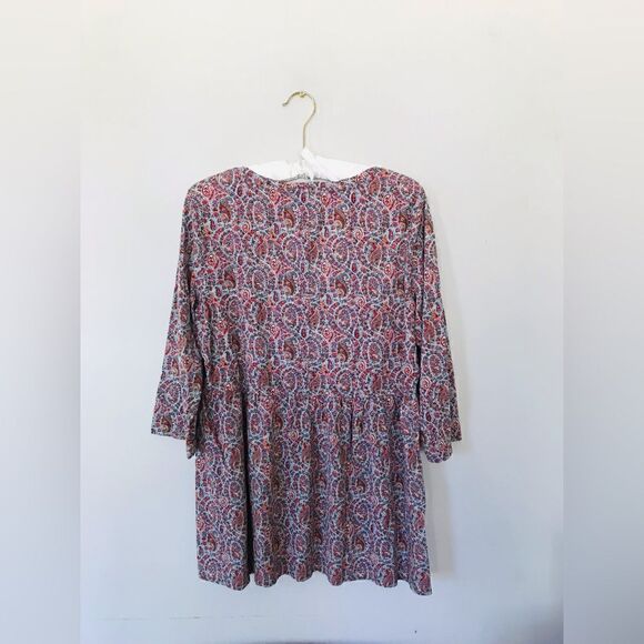 Fat Face Hailee Country Paisley Longline Top - size 12 - Picture 6 of 7